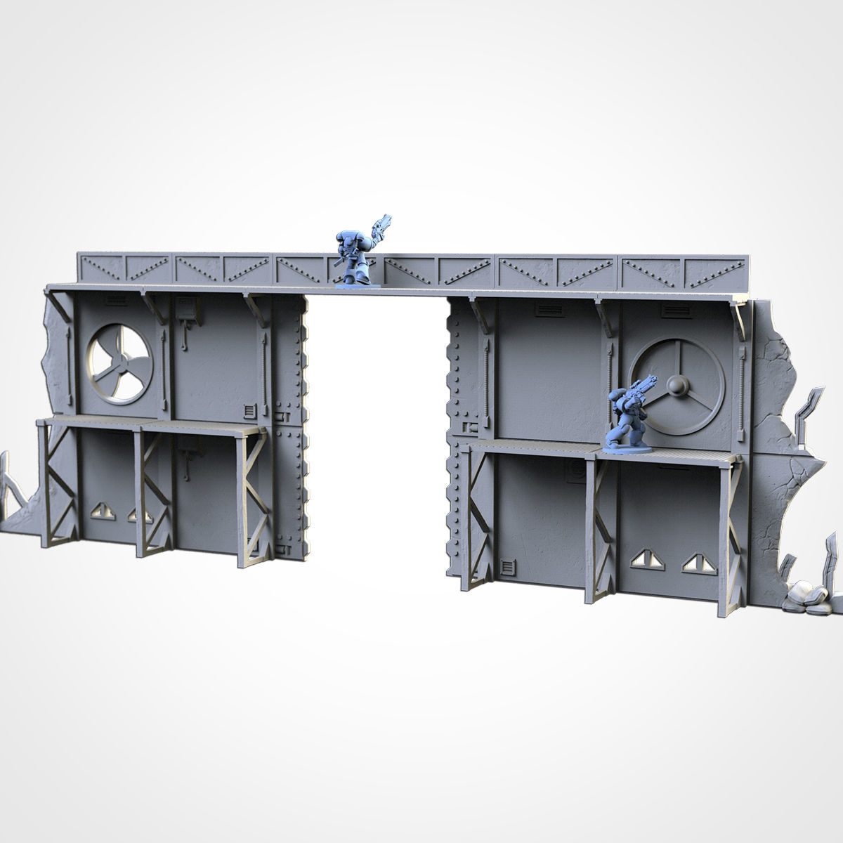 MODULAR DEFENSES 3D print model_3