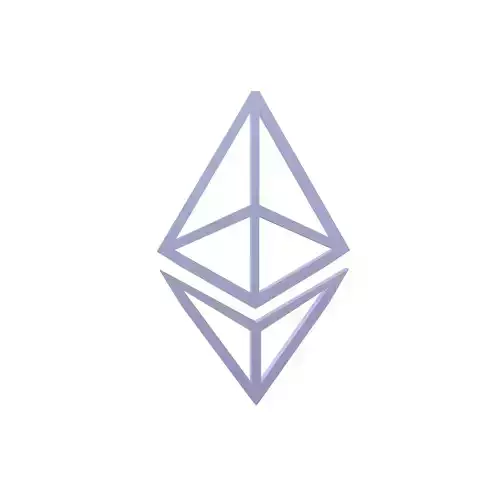 Ethereum 2 v1 001 Low-poly 3D model