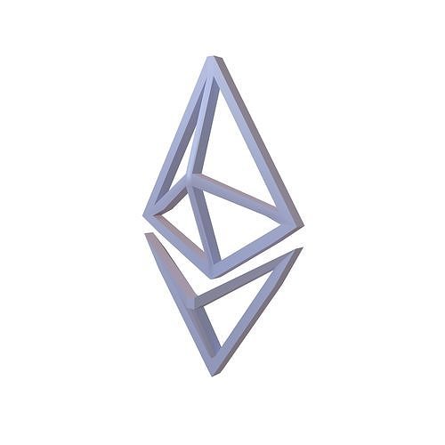 Ethereum 2 v2 001 Low-poly 3D model