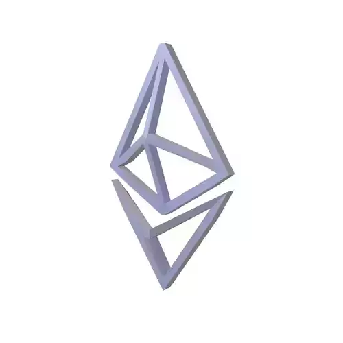 Ethereum 2 v2 001 Low-poly 3D model