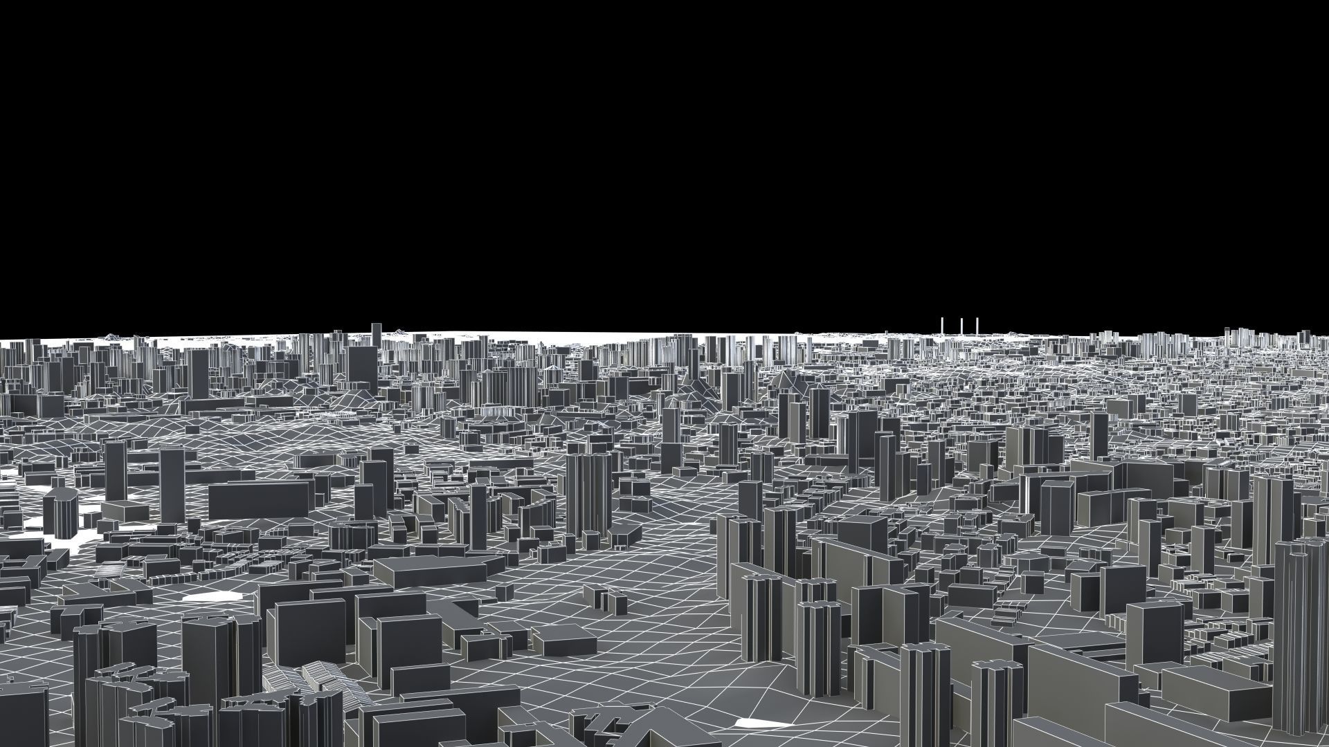 Singapore City Port 3D model_34