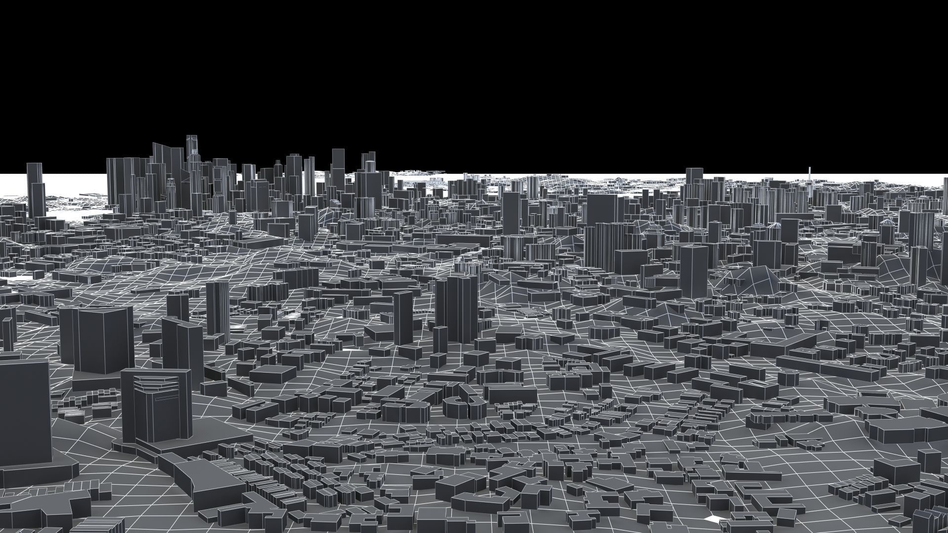 Singapore City Port 3D model_35