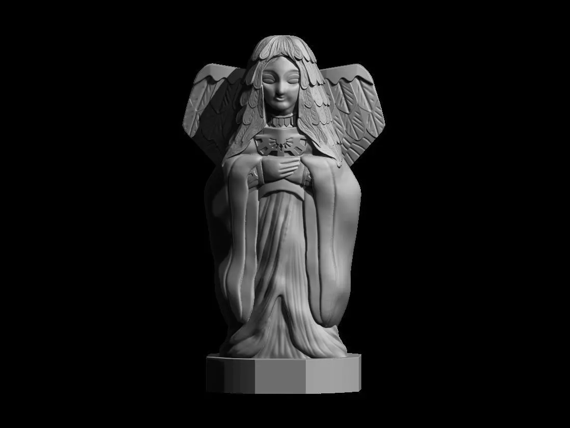 Hylia Zelda  3D print model_0