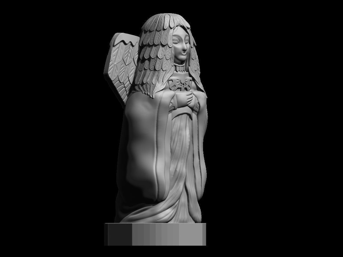 Hylia Zelda  3D print model_1