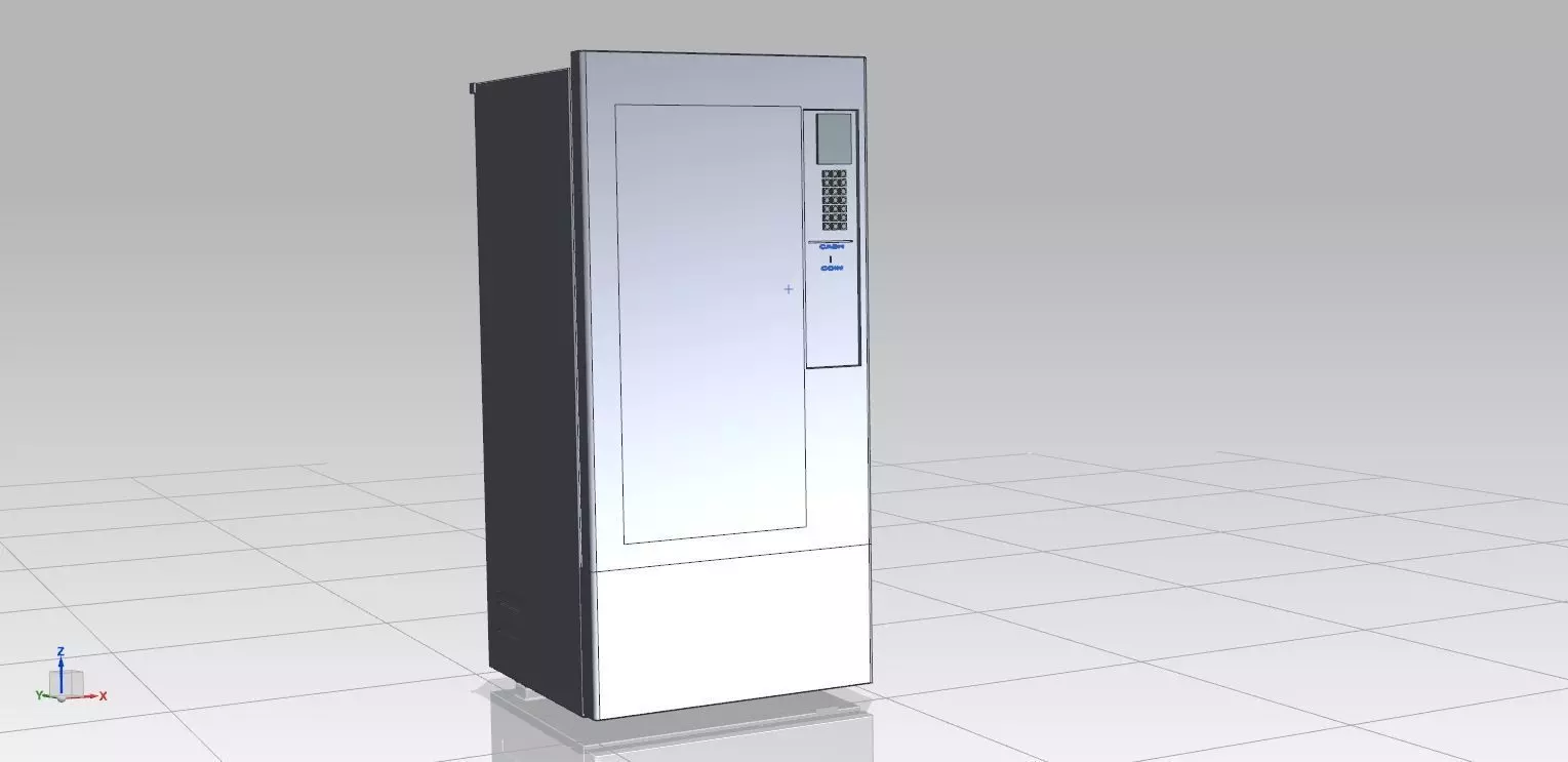 VENDING MACHINE Low-poly 3D model