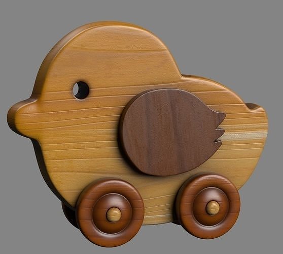 Bird Toy ASSET LOW POLY Low-poly 3D model