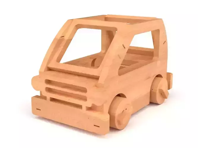 Wooden toy car 51