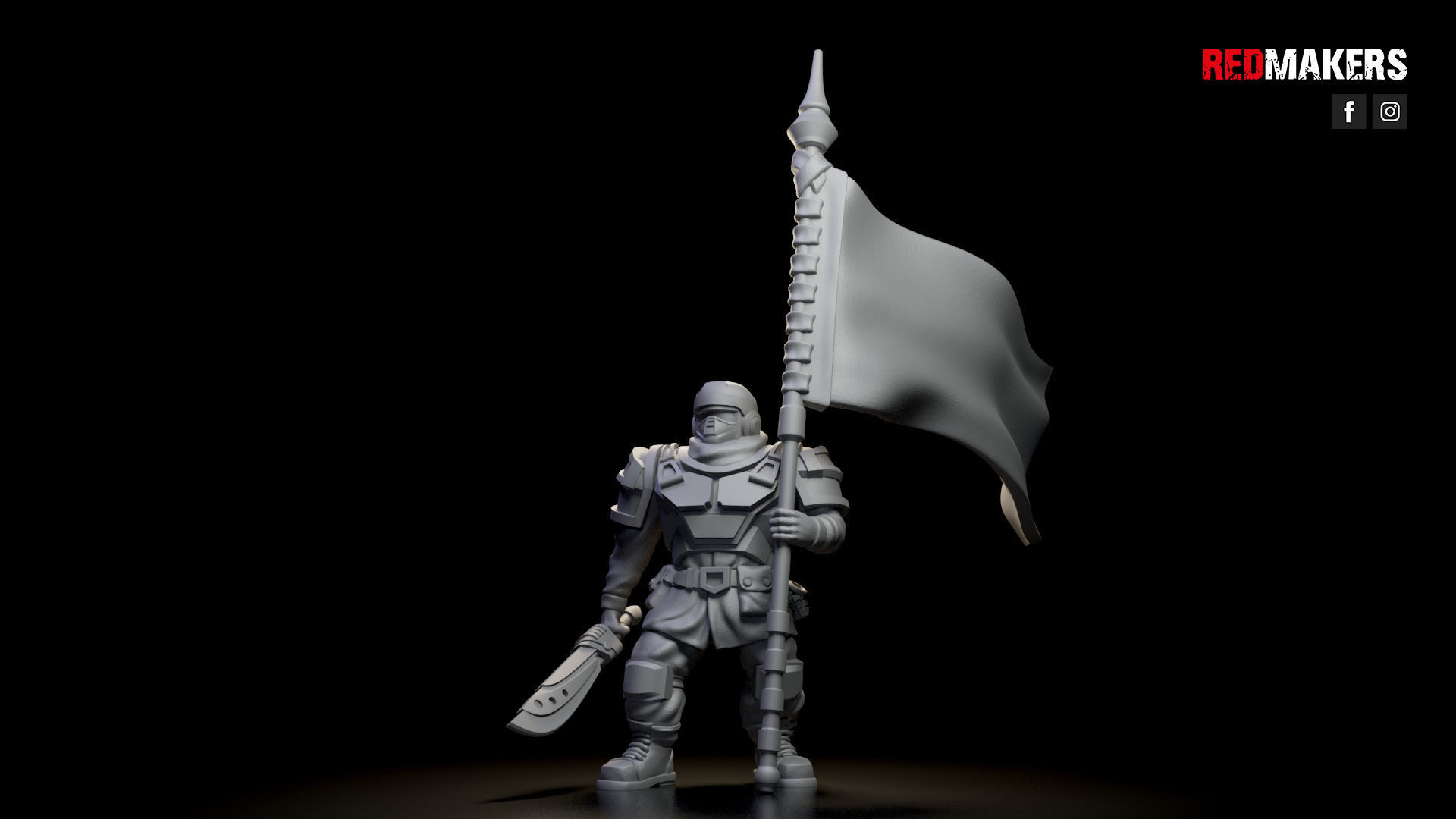 Alpha troops  - Command Squad of the Imperial Force 3D print model_12