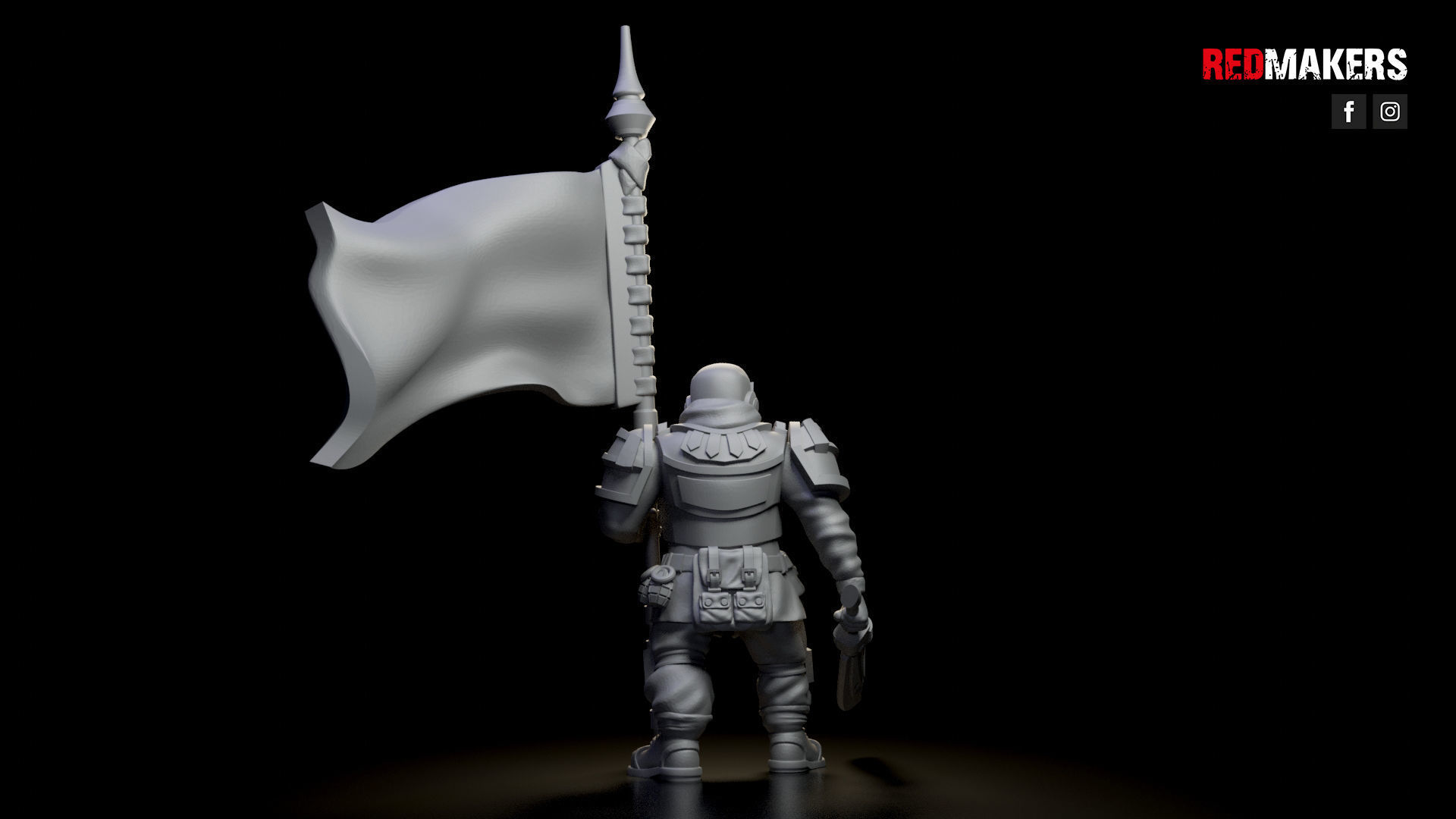 Alpha troops  - Command Squad of the Imperial Force 3D print model_13