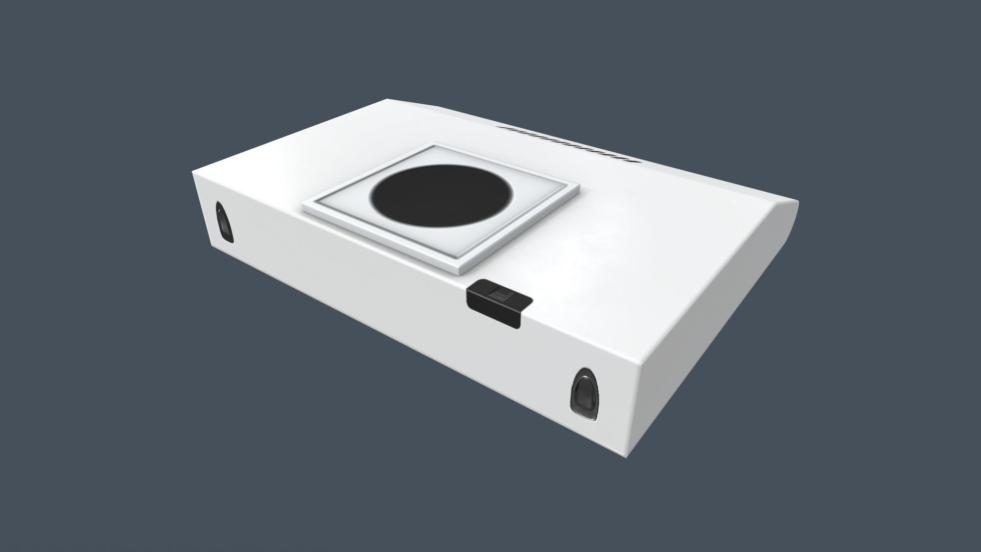 Extractor Hood Low-poly 3D model_12