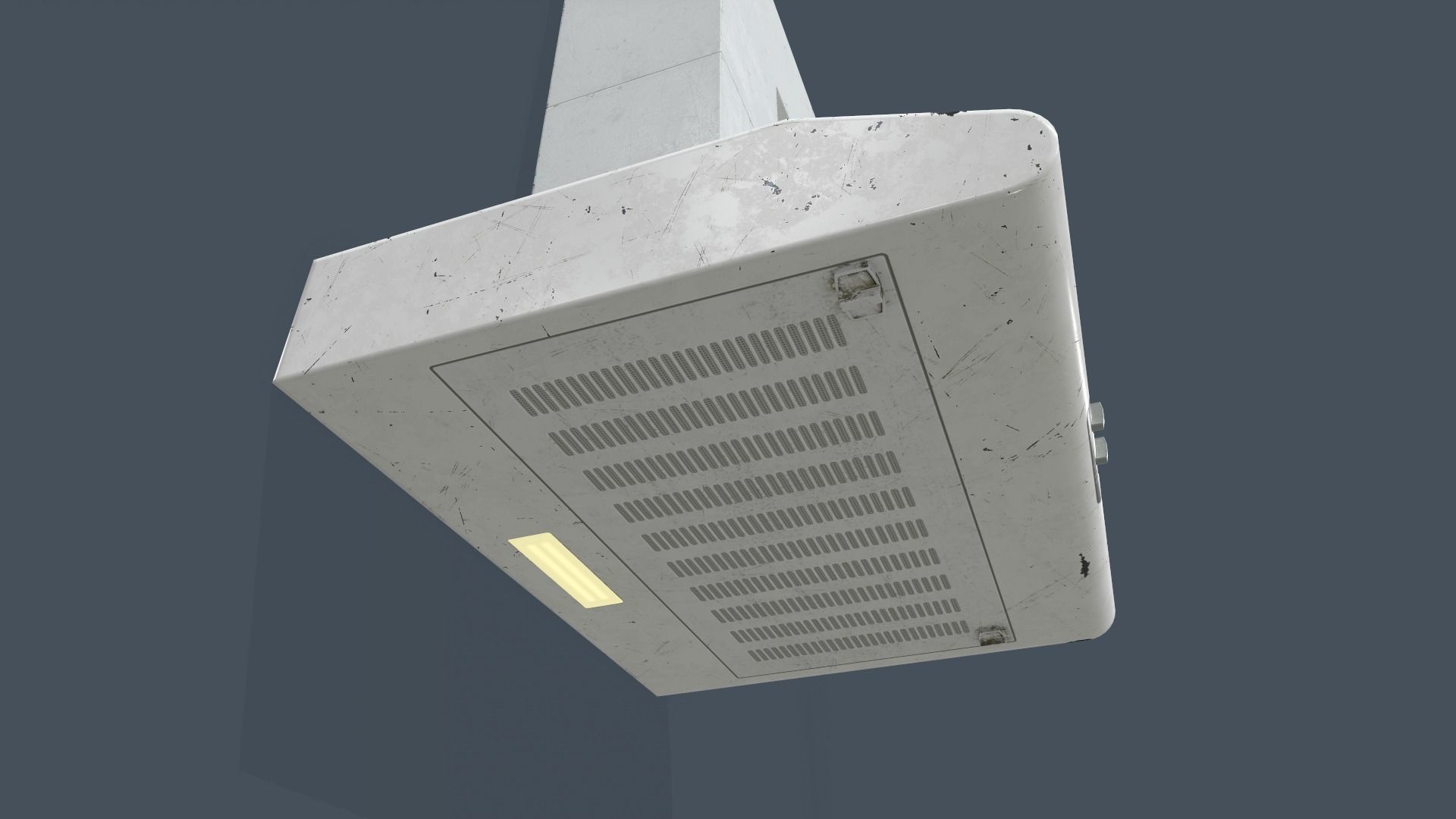 Extractor Hood Low-poly 3D model_8