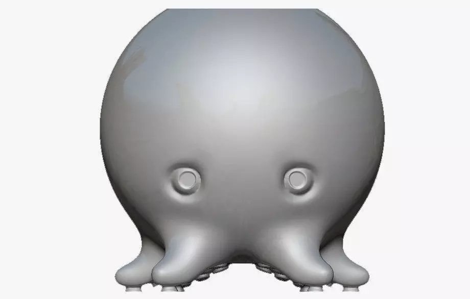 Octopus for holding pen Free 3D print model