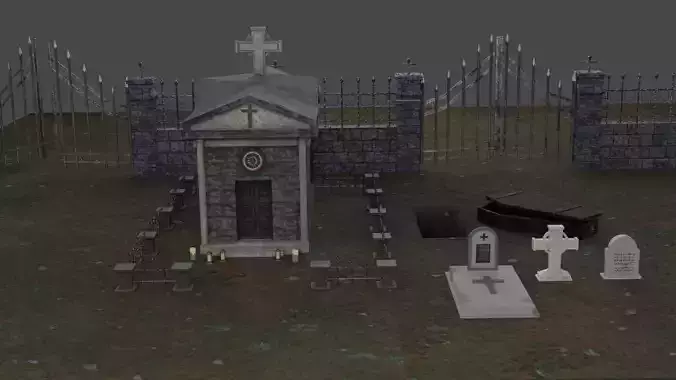 Christian Tomb Set