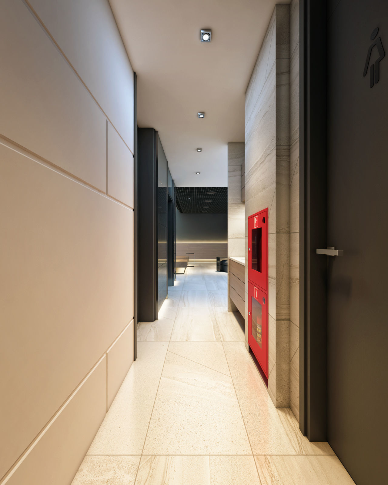 Office Reception Design vtc 3D model_5