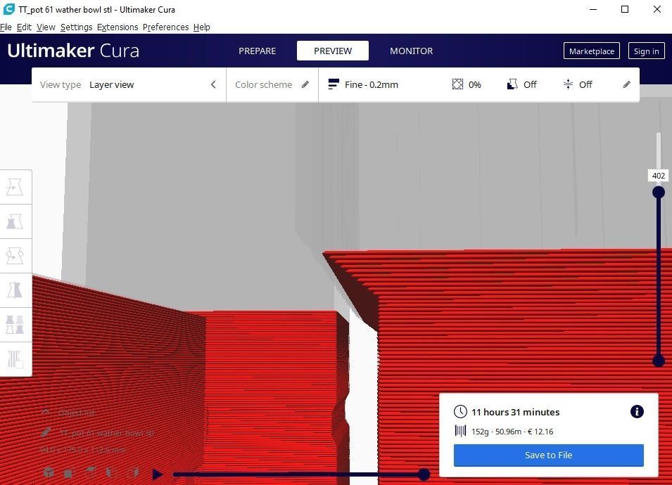 Self Watering pot  62 3D print model_14