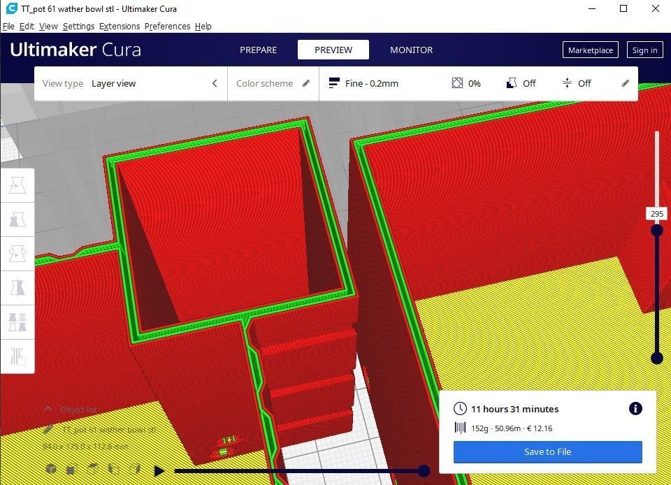 Self Watering pot  62 3D print model_13