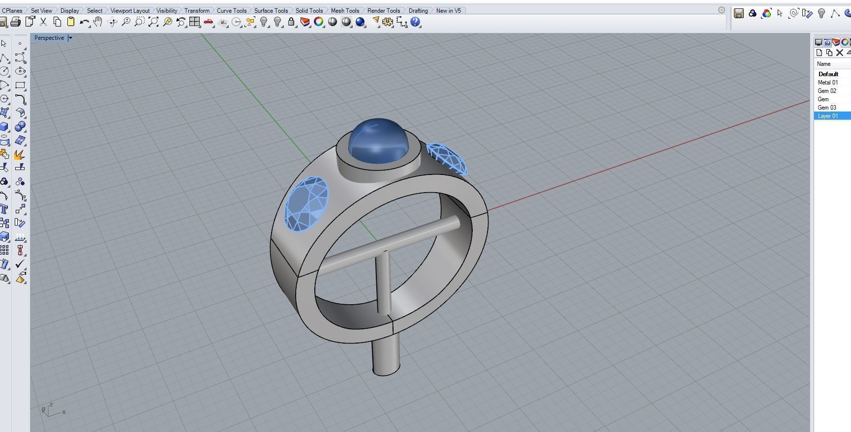 Ring 3D print model 3D print model_7