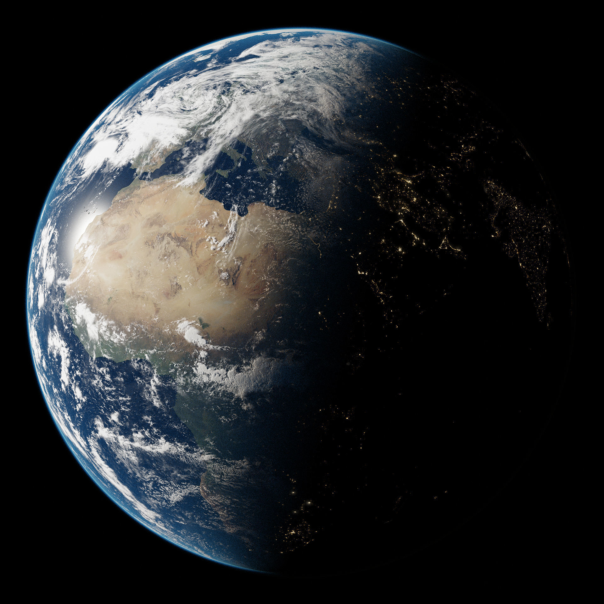 Planet Earth 21K Cycles 3D model_1
