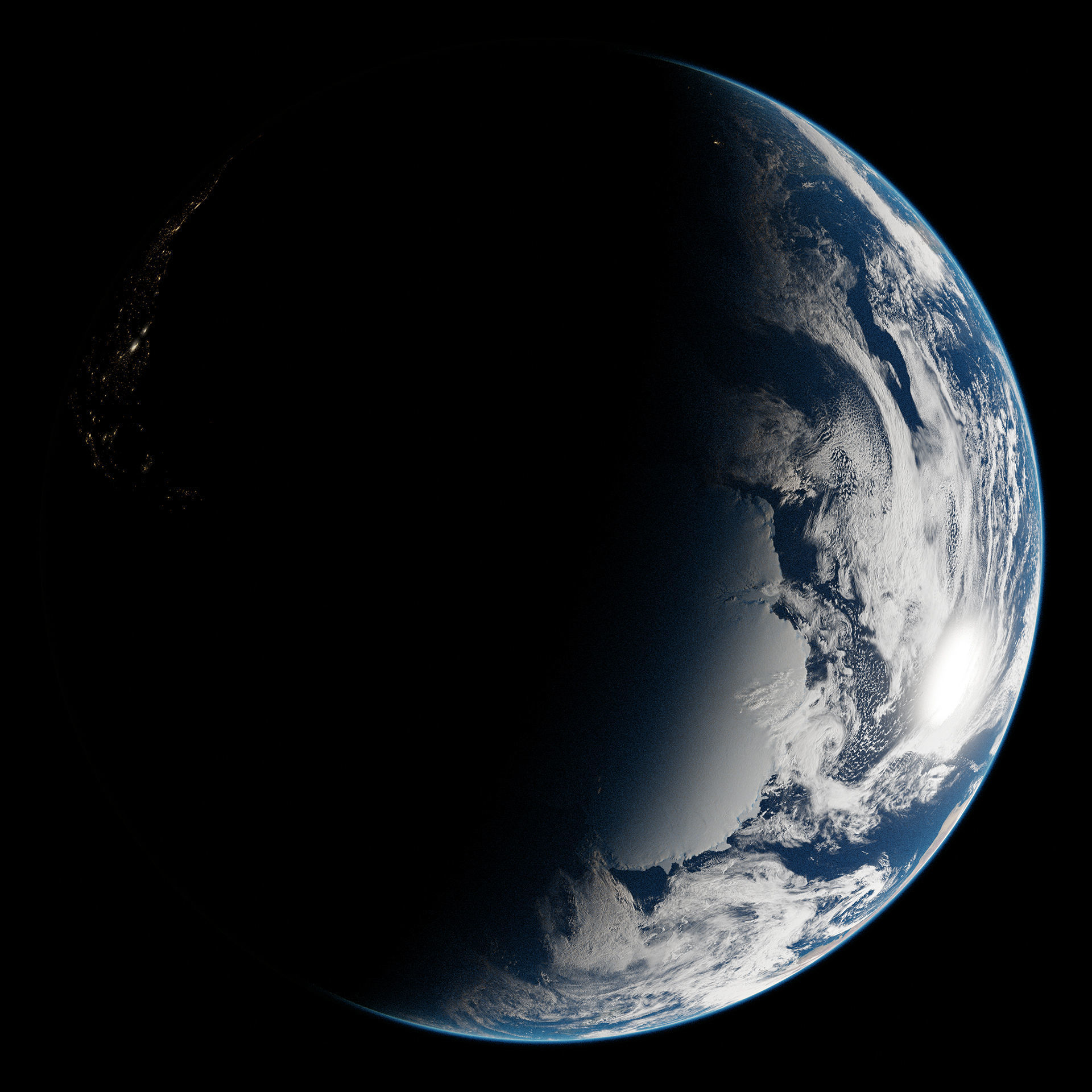 Planet Earth 21K Cycles 3D model_7