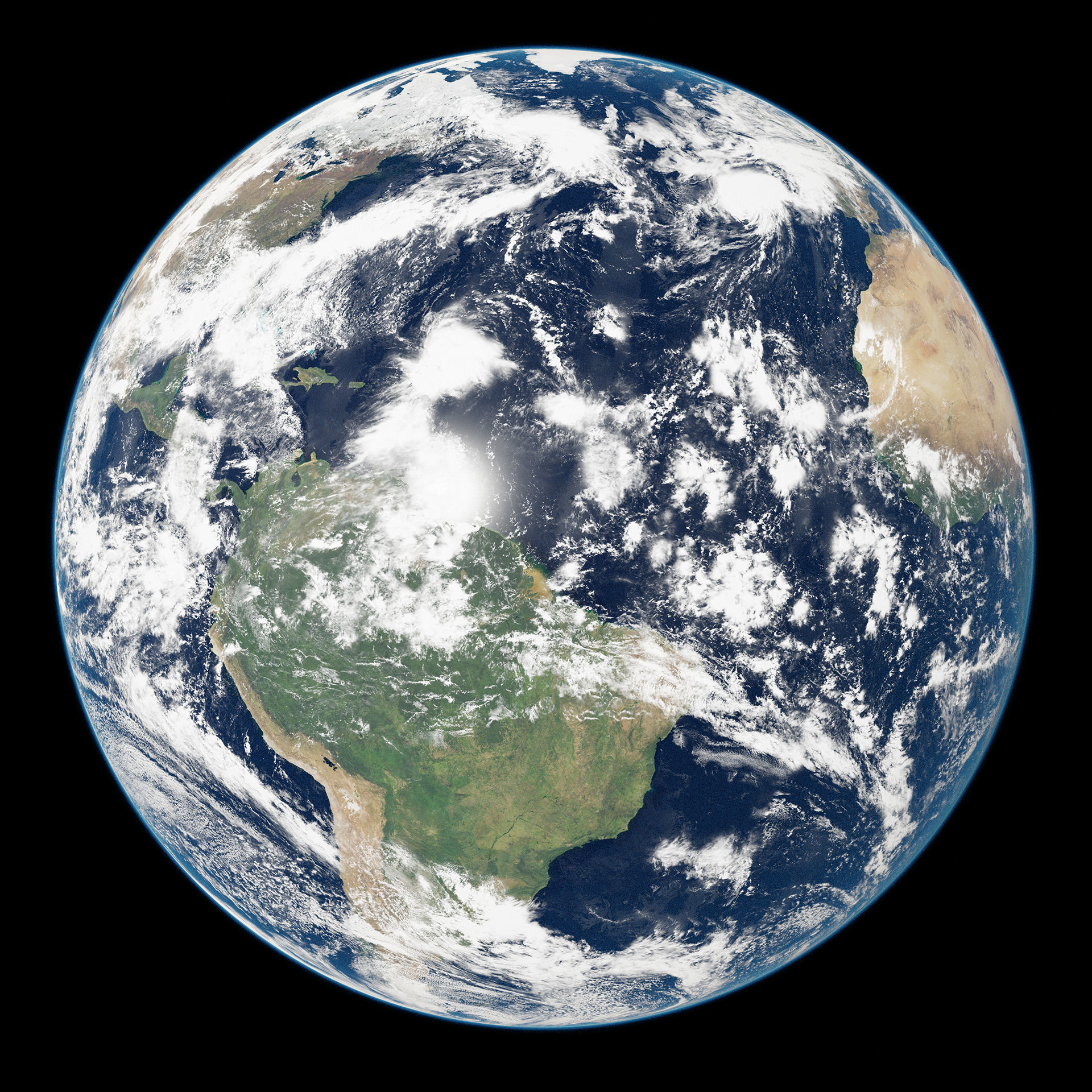 Planet Earth 21K Cycles 3D model_2