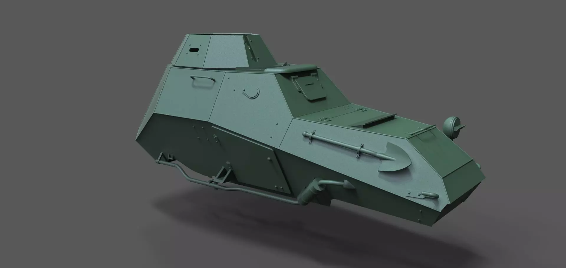 BA-64 Body Kit 3D print model_0