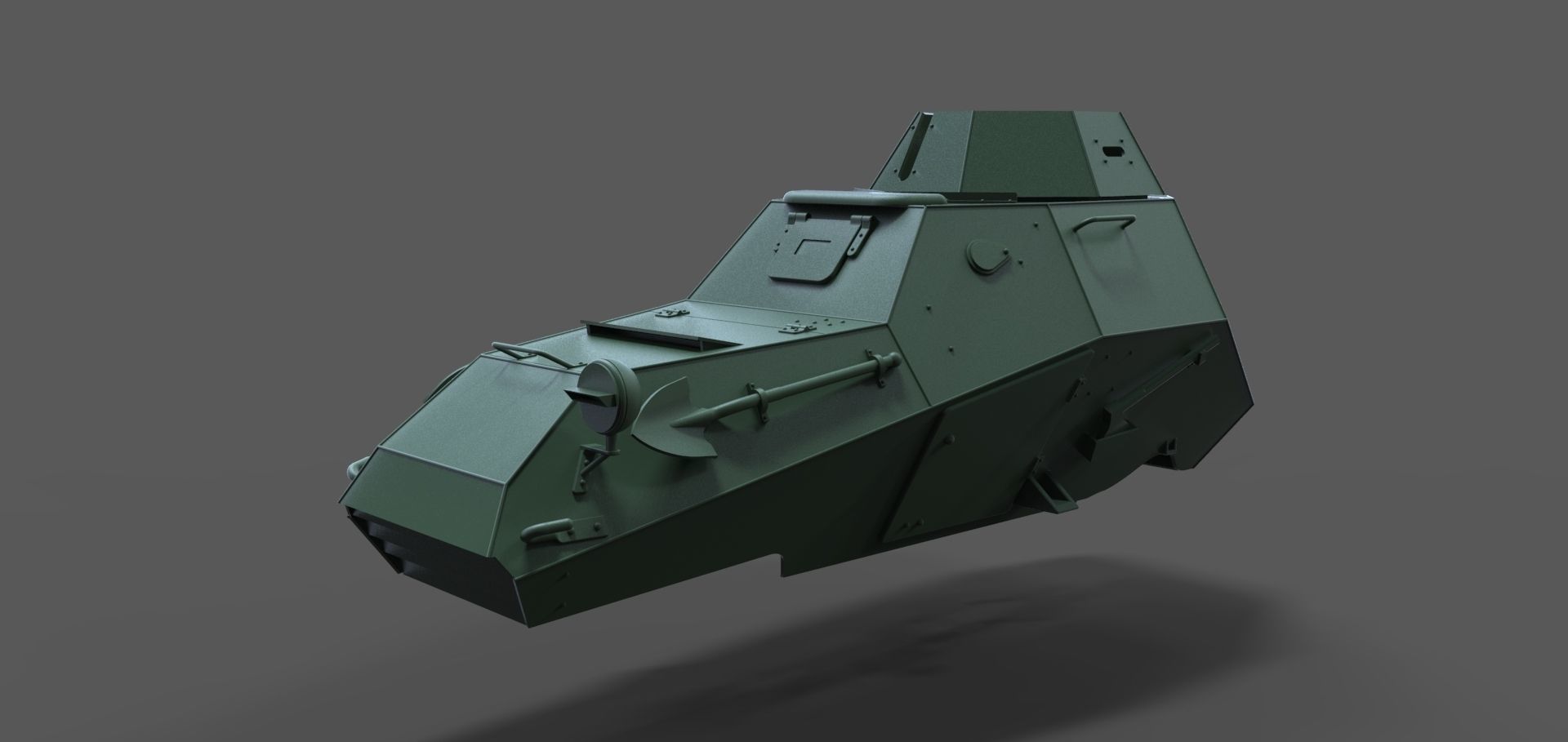 BA-64 Body Kit 3D print model_1