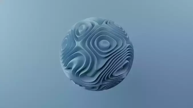 Circle sphere Free 3D model