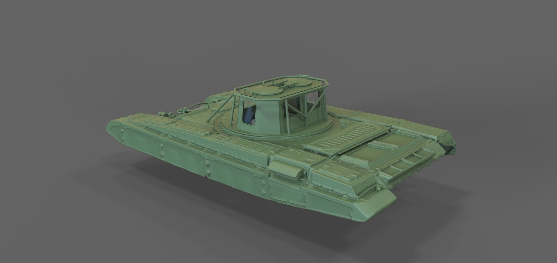 Conversion kit for T-72 to FAP 3D print model_3
