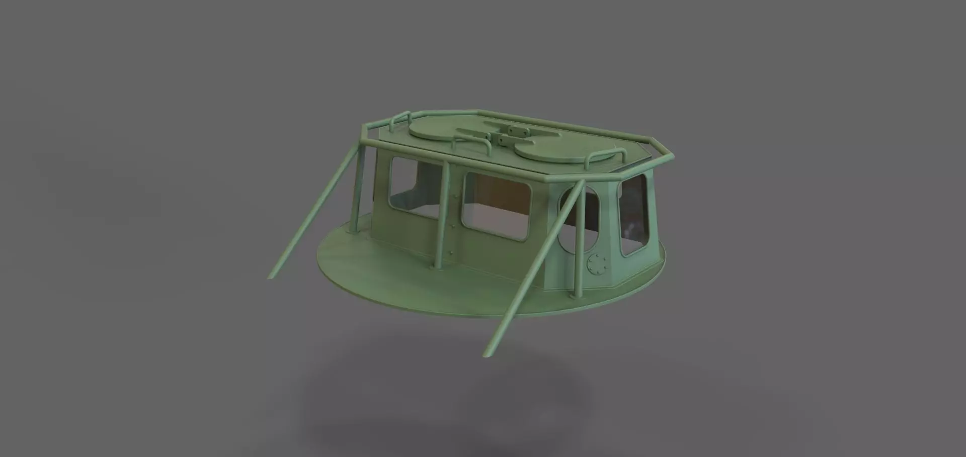 Conversion kit for T-72 to FAP 3D print model_0