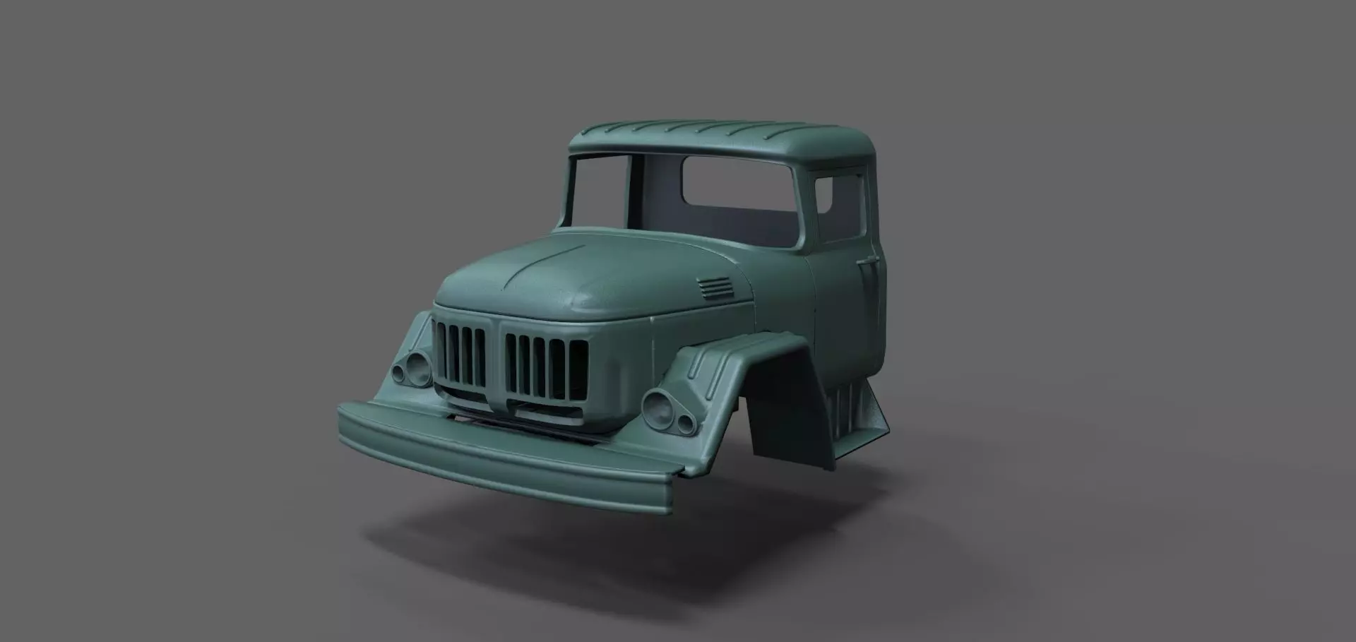 Body Zil 131 3D print model_0