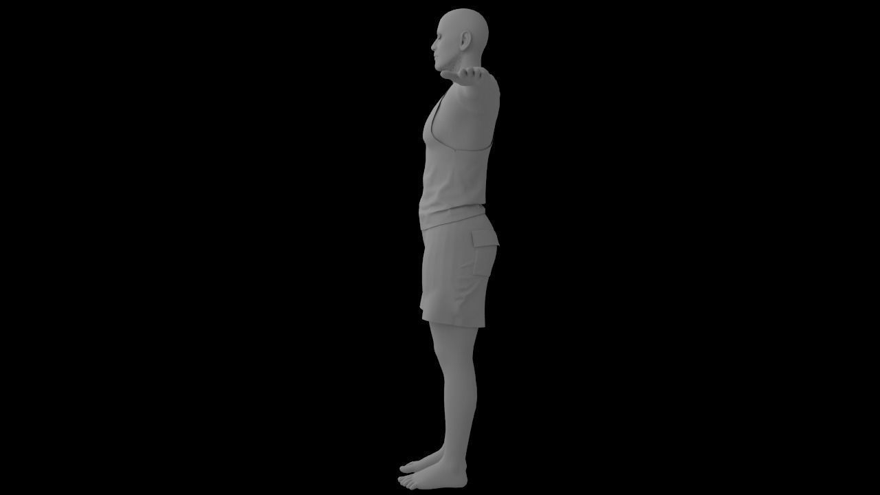 Dwayne The Rock Johnson 3D model_10