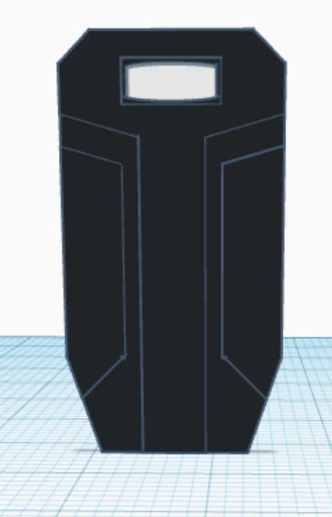 M3 Bulwark clone shield 3D print model_2