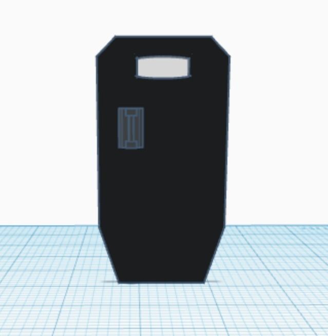 M3 Bulwark clone shield 3D print model_1
