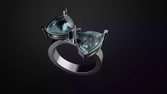 Bow ring 3D print model