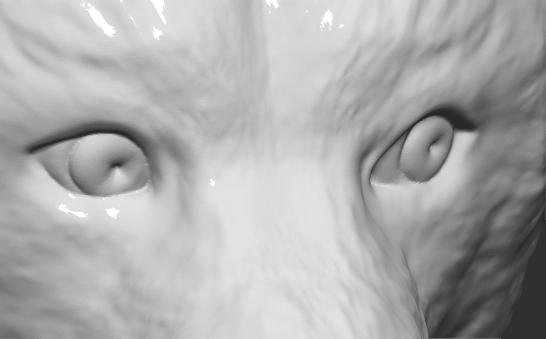 Doge meme Shiba Inu head for 3D printing 3D print model_24