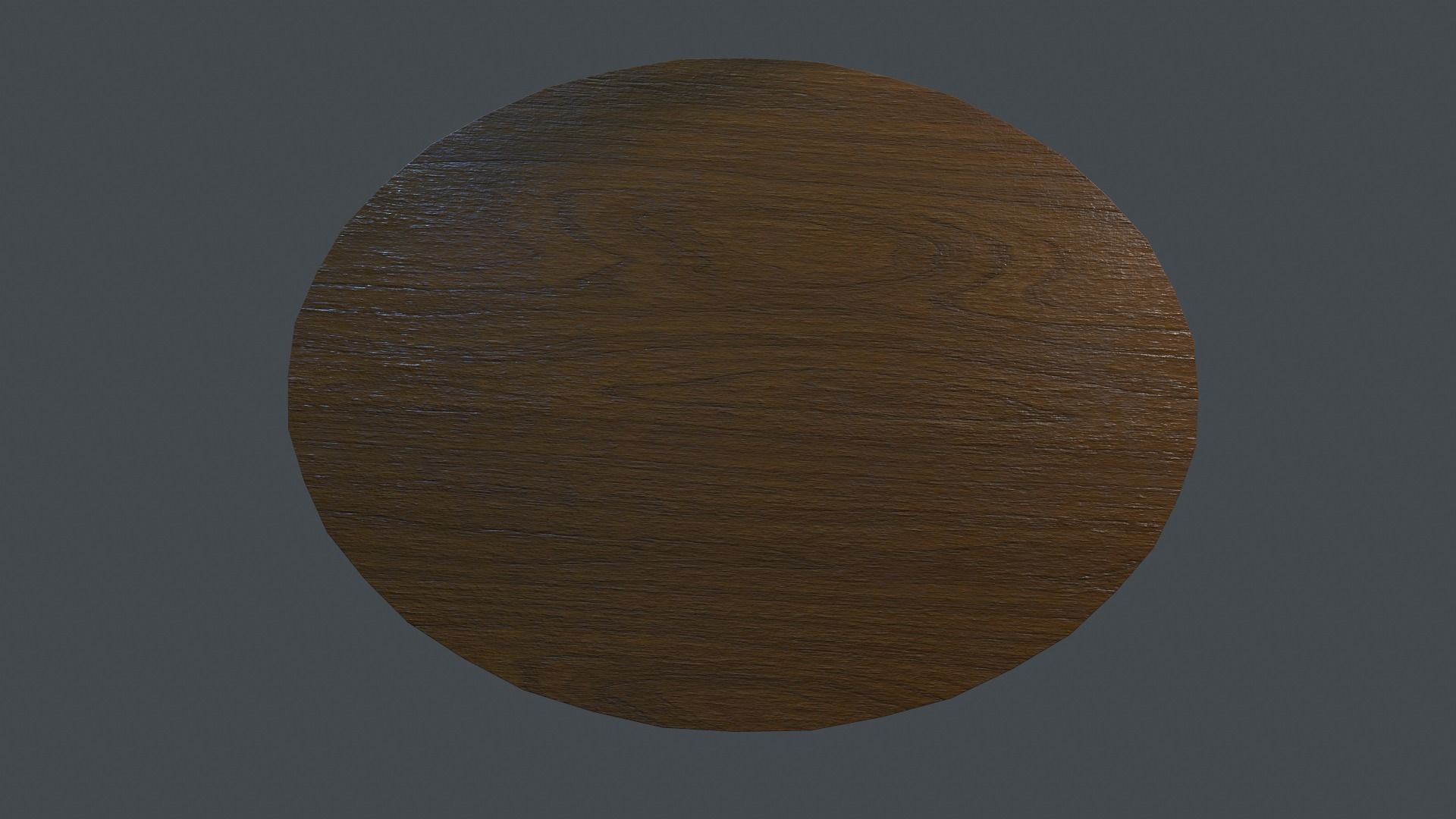 Coffee Table Low-poly 3D model_9