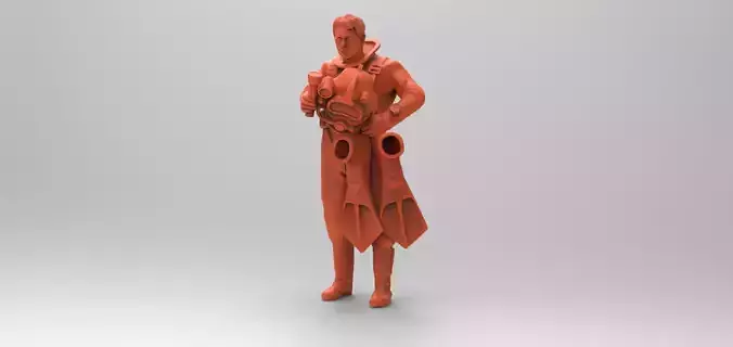 Industrial diver Typ B 3D print model