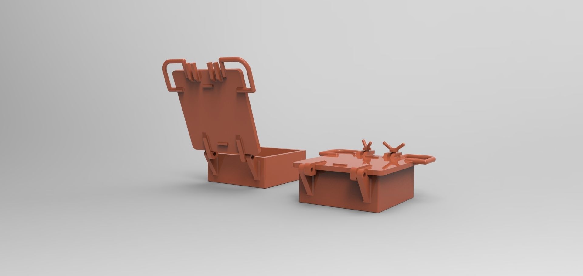 manhole hatch 3D print model_1