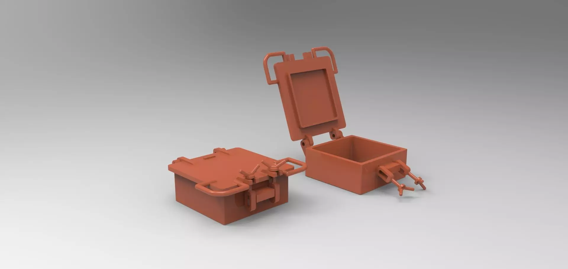 manhole hatch 3D print model_0