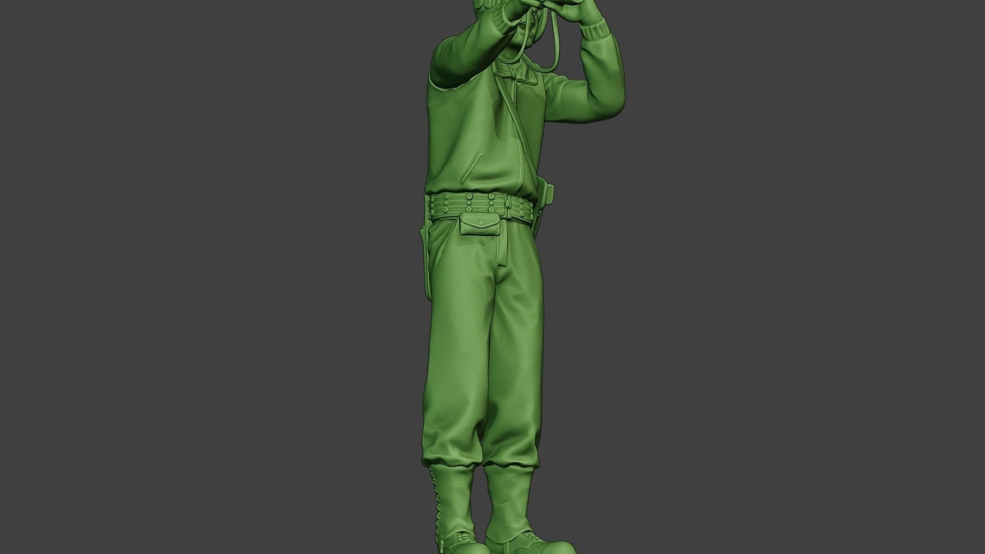 American Tank Crew unit ww2 Action ATC1 3D print model_13