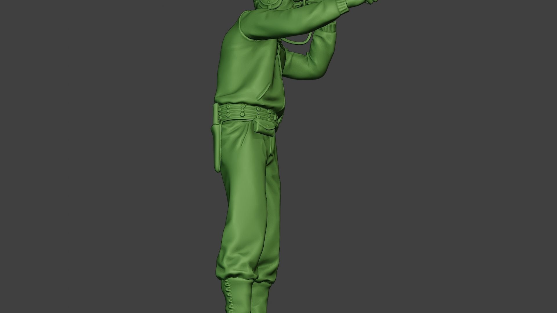 American Tank Crew unit ww2 Action ATC1 3D print model_29