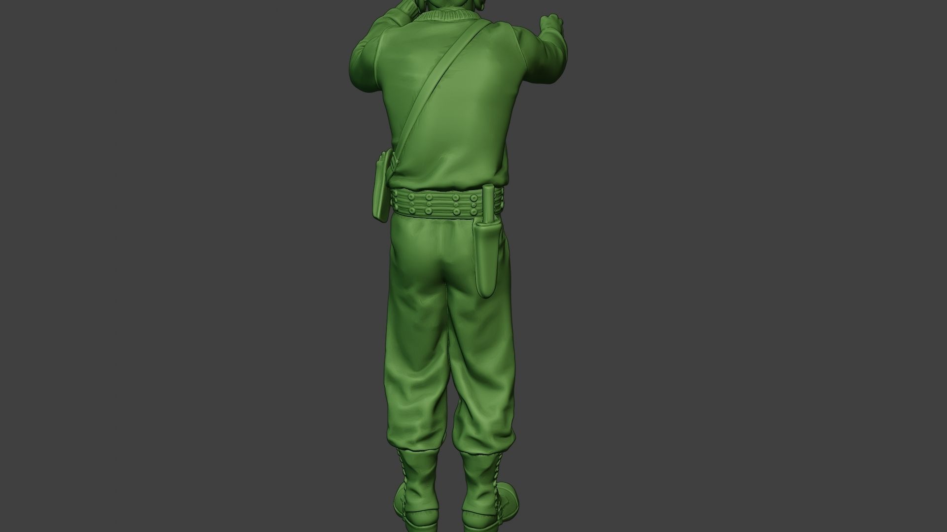 American Tank Crew unit ww2 Action ATC1 3D print model_25