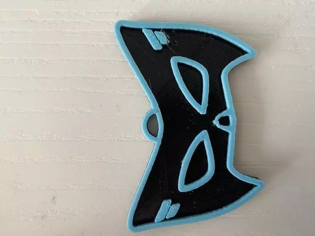 llavero mascara 3D model_0