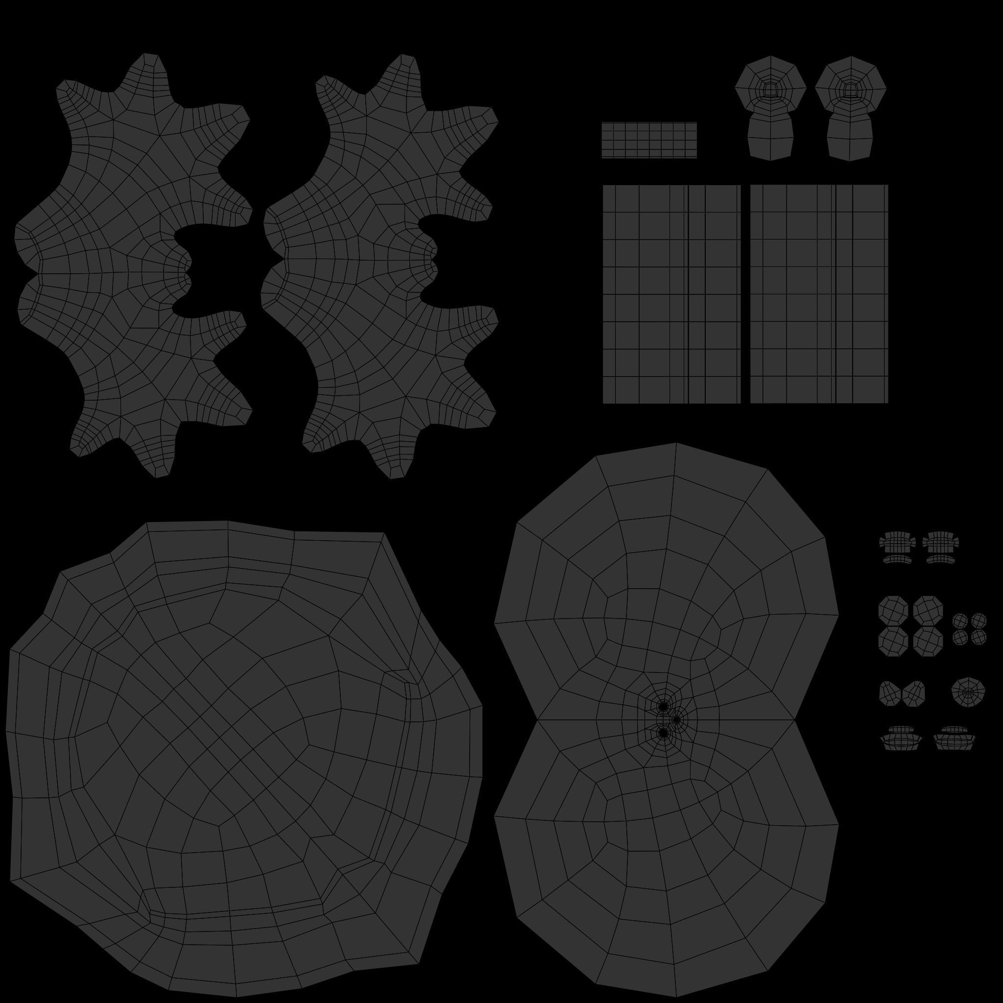 3d character casual young man 3D model 3D model_8