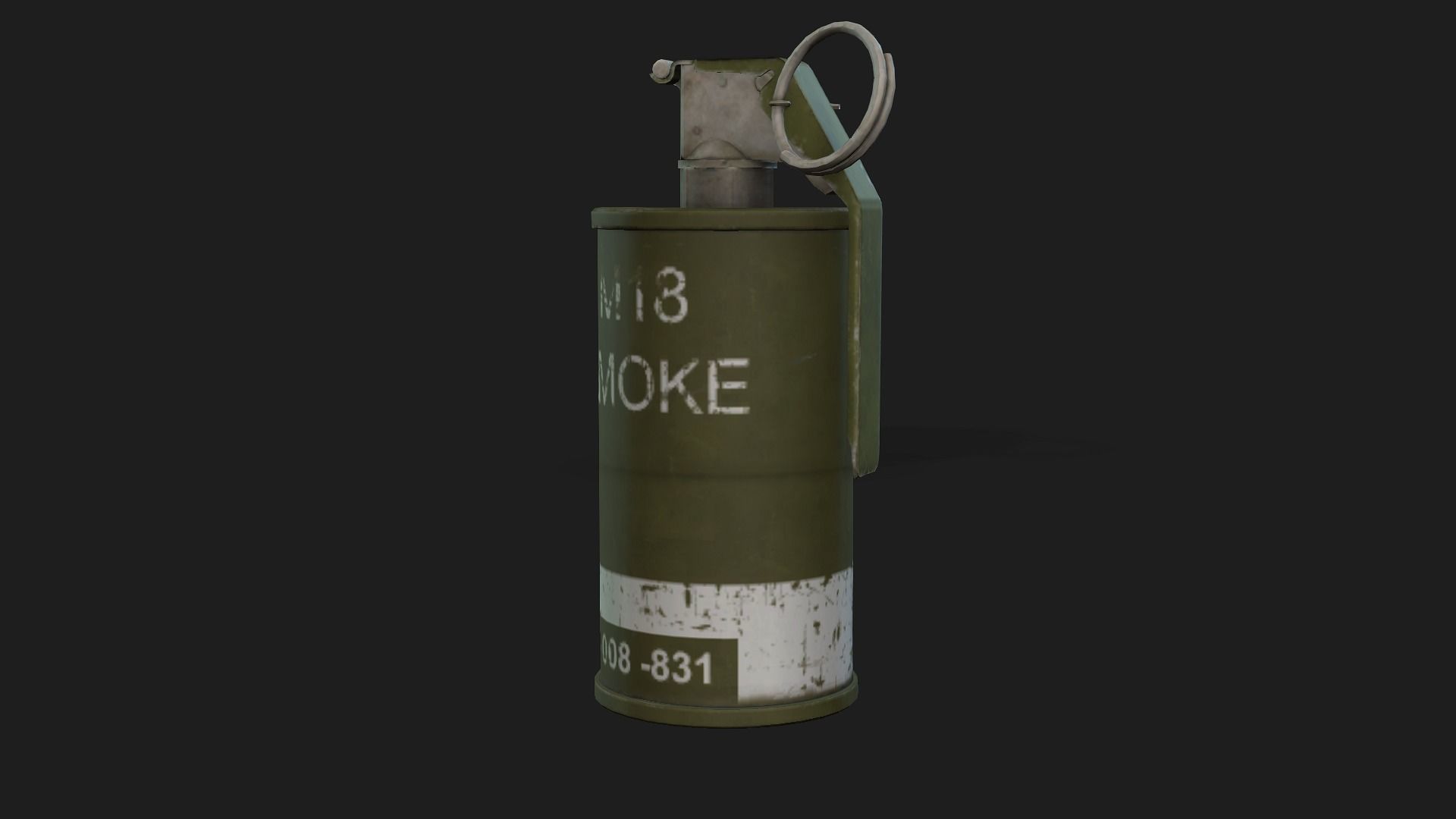 smoke bomb 3D model_5