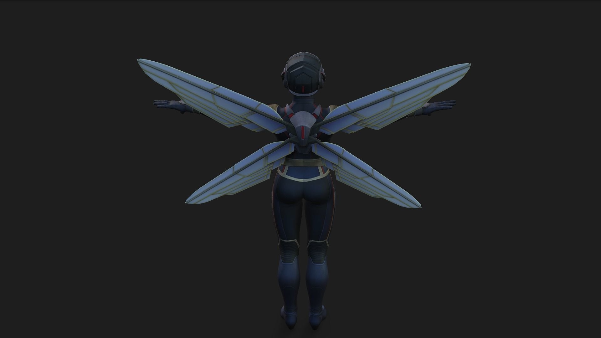 Wasp model ant 3D model_3