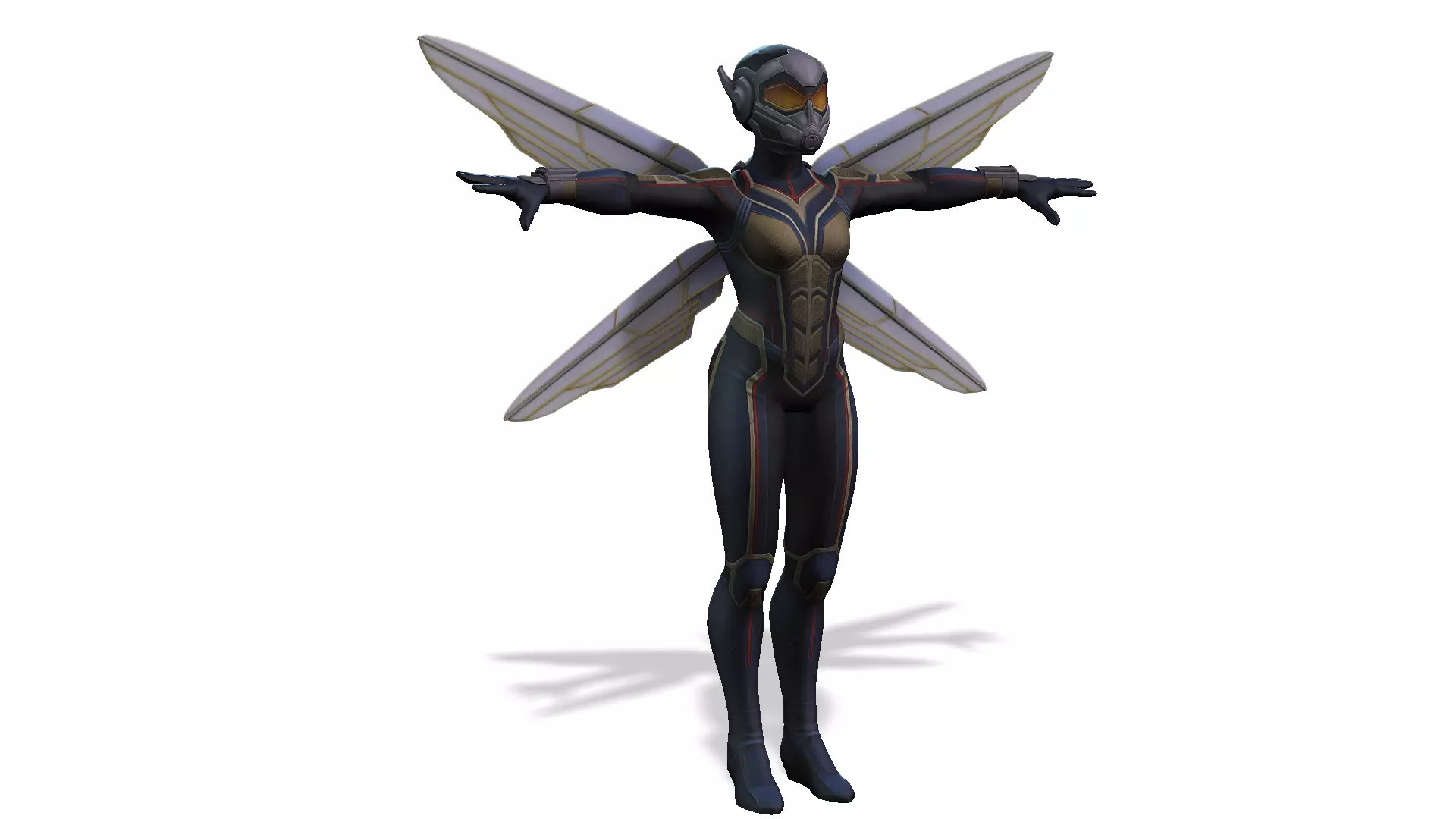 Wasp model ant 3D model_0