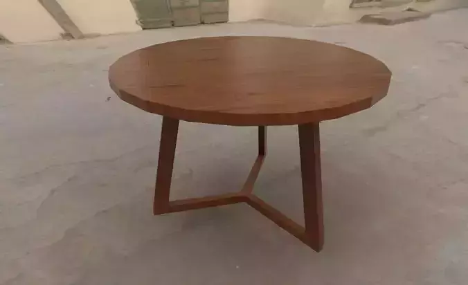 CoffeeTable3 side table with wooden top