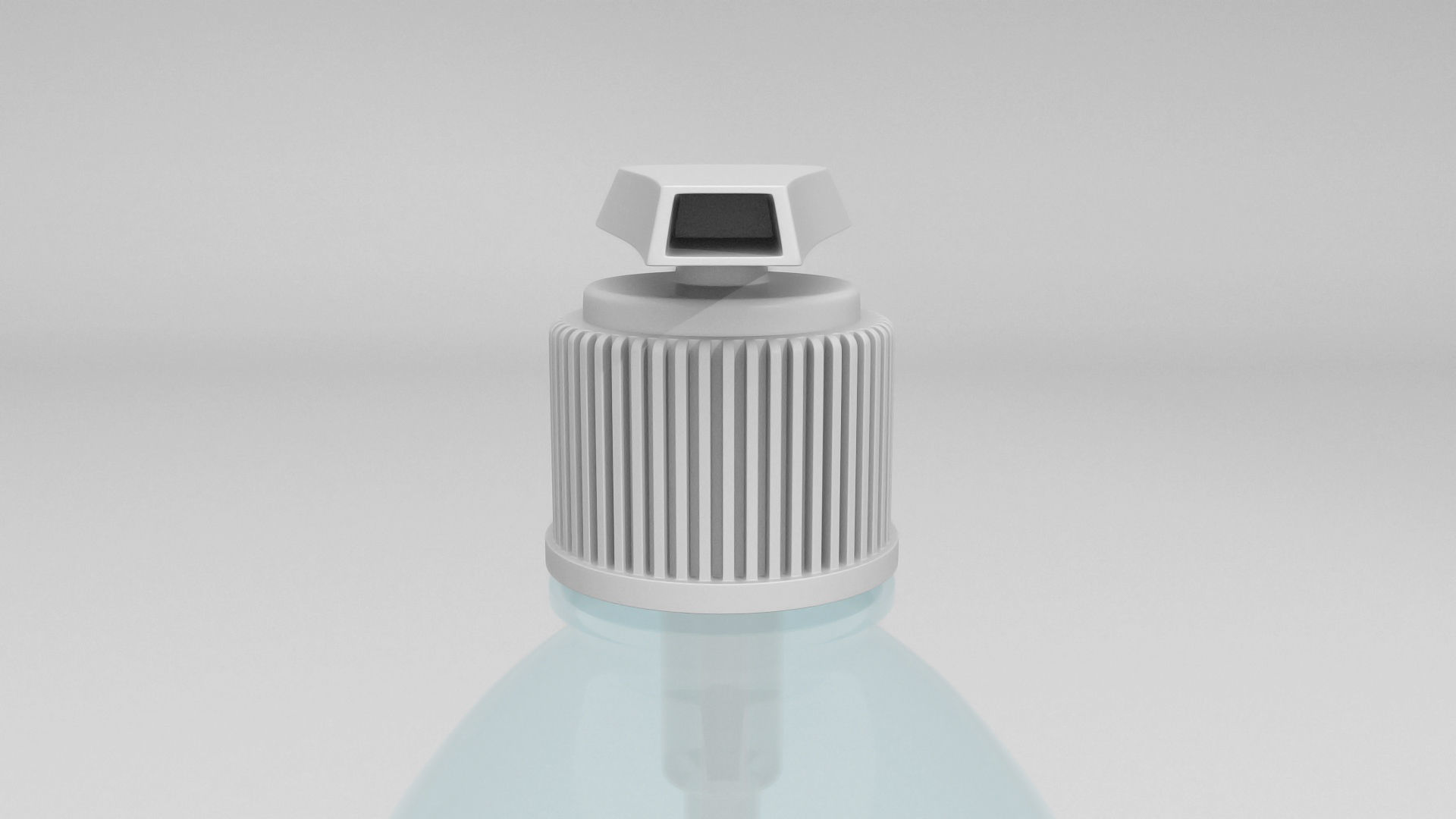 Sanitizer Bottle Low-poly 3D model_2
