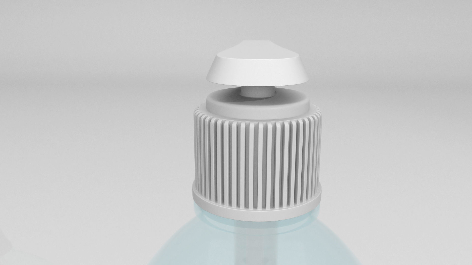 Sanitizer Bottle Low-poly 3D model_5